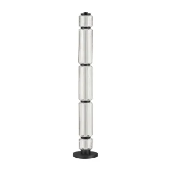 Lampadar negru mat LED din sticla (inaltime 123 cm) Liesa - Nova Luce imagine