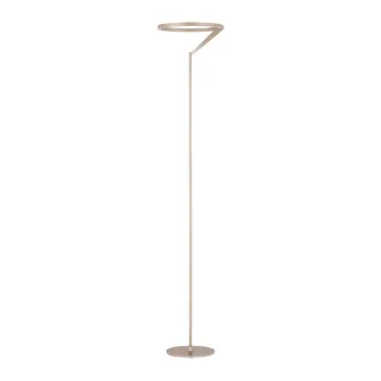 Lampadar roz auriu LED cu intensitate reglabila din aluminiu (inaltime 168 cm) Tilia - Nova Luce imagine