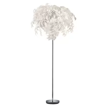 Lampadar Trio Leavy, inaltime 180 cm, alb imagine