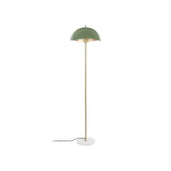 Lampadar verde/auriu cu abajur din metal (inaltime 154 cm) Waved - Leitmotiv imagine
