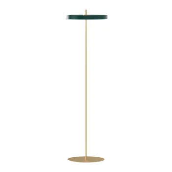 Lampadar verde inchis LED cu intensitate reglabila cu abajur din metal (inaltime 151 cm) Asteria Floor - UMAGE imagine
