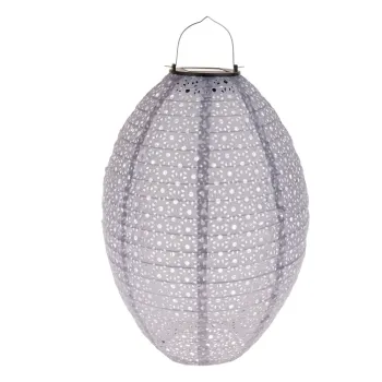 Lampion gri o 25 cm - Dakls imagine