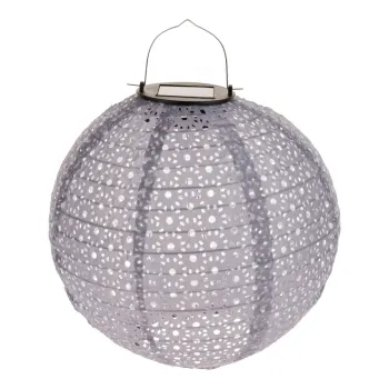 Lampion gri o 25 cm - Dakls imagine