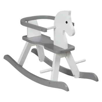 Leagan gri Rocking Horse- Roba imagine