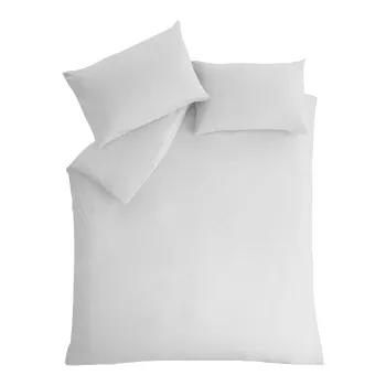 Lenjerie de pat alba pentru pat dublu 200x200 cm So Soft Easy Iron - Catherine Lansfield imagine