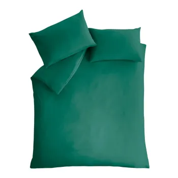 Lenjerie de pat albastru-verde pentru pat dublu/extinsa 260x220 cm So Soft Non-Iron - Catherine Lansfield imagine