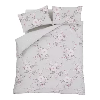 Lenjerie de pat Catherine Lansfield Canterbury Rose, 135 x 200 cm imagine