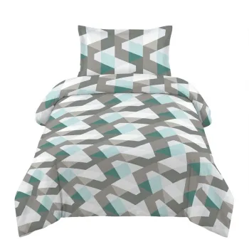 Lenjerie de pat din bumbac pentru pat de o persoana 140x200 cm Leopold - Cotton House imagine