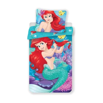 Lenjerie de pat pentru copii din bumbac pentru pat de o persoana 140x200 cm Ariel - Jerry Fabrics imagine