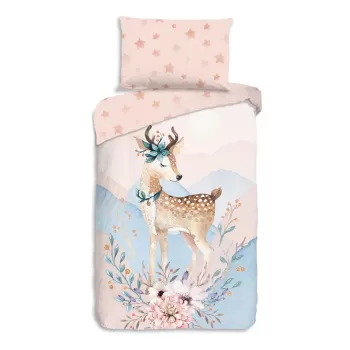 Lenjerie de pat pentru copii din flanela 140x200 cm - Good Morning imagine