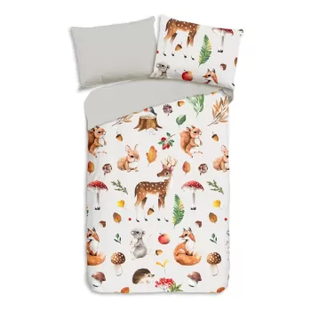 Lenjerie de pat pentru copii din flanela 140x200 cm - Good Morning imagine