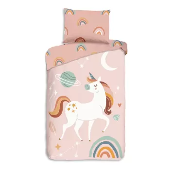 Lenjerie de pat pentru copii din flanela 140x200 cm - Good Morning imagine