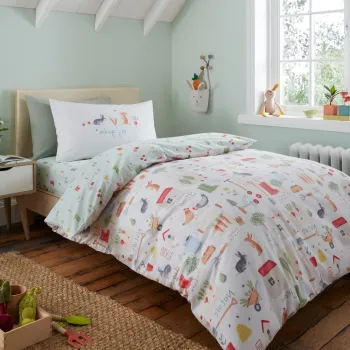 Lenjerie de pat pentru copii pentru pat de o persoana 135x200 cm My Allotment - RHS imagine