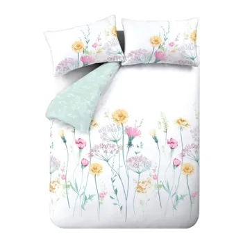 Lenjerie de pat pentru pat de o persoanA135x200 cm Meadowsweet Floral aEURCatherine Lansfield imagine