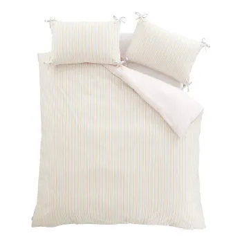 Lenjerie de pat pentru pat dublu/extinsa 230x220 cm Brighton Stripe - Catherine Lansfield imagine