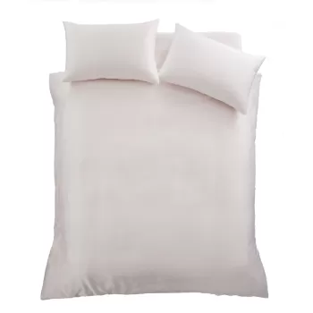 Lenjerie roz pentru pat dublu 200x200 cm Silky Soft - Catherine Lansfield imagine