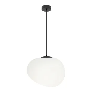 Lustra alb-negru o 25 cm Stones - Candellux Lighting imagine