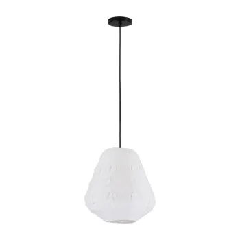 Lustra alba din in o 36 cm Linnet - Nova Luce imagine
