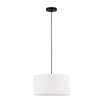 Lustra alba din in o 38 cm Linnet - Nova Luce imagine