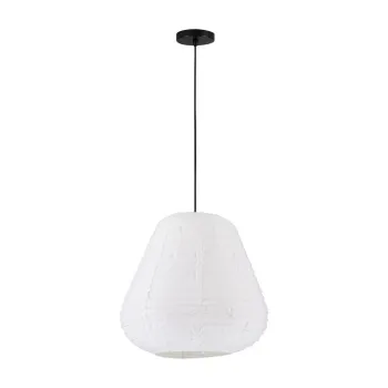 Lustra alba din in o 50 cm Linnet - Nova Luce imagine