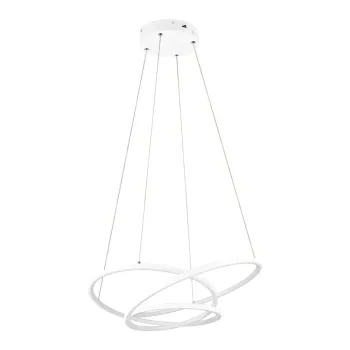 Lustra alba LED cu intensitate reglabila Darvin - Trio imagine