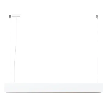 Lustra alba LED din metal Nebula - Sollux imagine