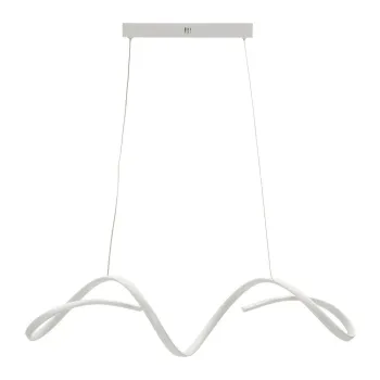 Lustra alba LED din metal Uter - Mauro Ferretti imagine