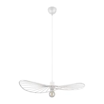Lustra alba o 60 cm Chapeau - Trio imagine