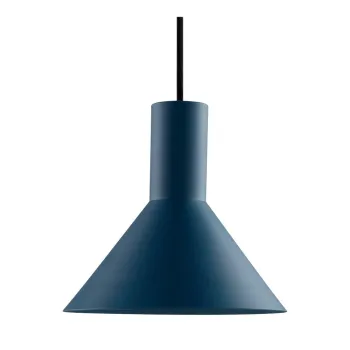 Lustra albastra cu intensitate reglabila din aluminiu o 20,5 cm Evan - Jotex imagine