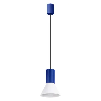 Lustra albastra din metal o 14 cm Niru - Sollux imagine