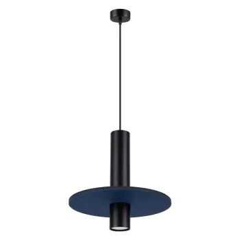 Lustra albastru-inchis/bej din metal o 30 cm Olisa - Sollux imagine