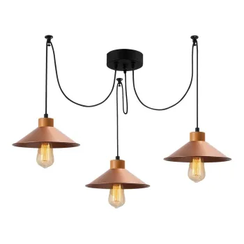 Lustra aramie cu abajur din metal Manavgat - Opviq lights imagine