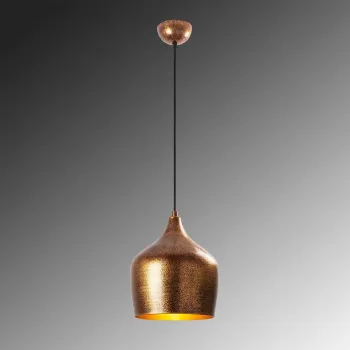 Lustra aramie cu abajur din metal o 20 cm Murek - Opviq lights imagine