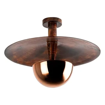 Lustra aramie cu abajur din metal o 48 cm Kurt - Opviq lights imagine