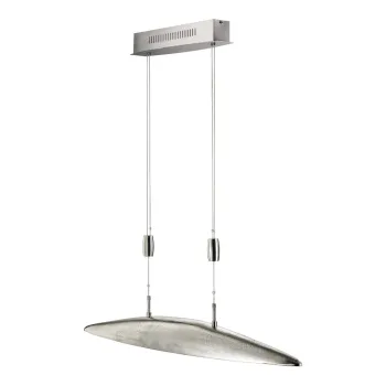 Lustra argintie LED cu intensitate reglabila din metal Colmar - Fischer & Honsel imagine