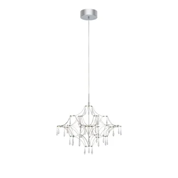 Lustra argintie LED o 60 cm Efesos - Markslojd imagine