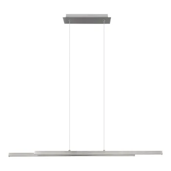 Lustra argintie LED Odio - Trio imagine