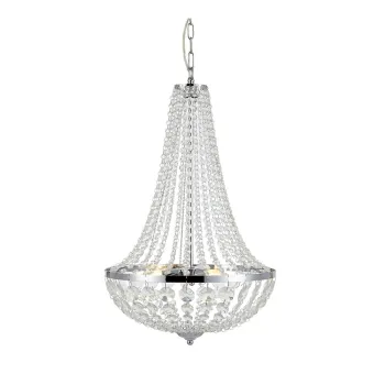 Lustra argintie o 40 cm Granso - Markslojd imagine