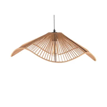 Lustra aurie cu abajur din sfoara din hartie o 62 cm Sombra - Leitmotiv imagine