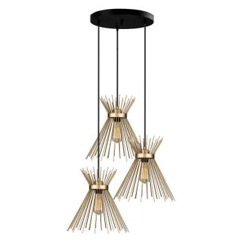 Lustra aurie din metal o 34 cm Izmir - Squid Lighting imagine