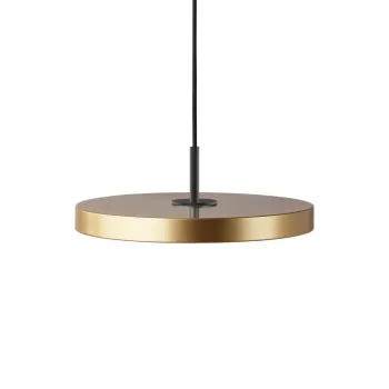 Lustra aurie LED cu abajur din metal o 31 cm Asteria Mini - UMAGE imagine