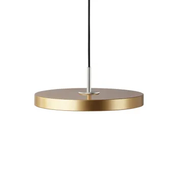 Lustra aurie LED cu abajur din metal o 31 cm Asteria Mini - UMAGE imagine