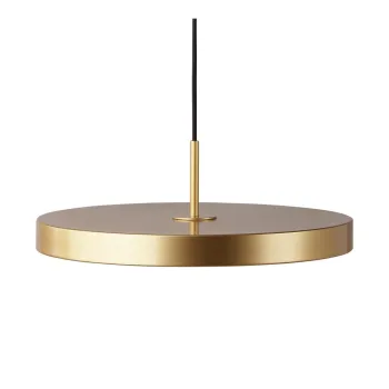 Lustra aurie LED cu abajur din metal o 43 cm Asteria Medium - UMAGE imagine