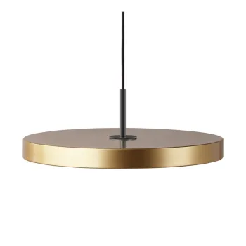 Lustra aurie LED cu abajur din metal o 43 cm Asteria Medium - UMAGE imagine