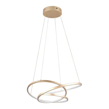 Lustra aurie LED cu intensitate reglabila Darvin - Trio imagine