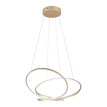 Lustra aurie LED cu intensitate reglabila Darvin - Trio imagine