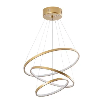 Lustra aurie LED o 50 cm Simit - Opviq lights imagine