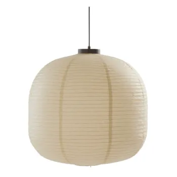 Lustra bej din hartie o 65 cm Selma - Jotex imagine