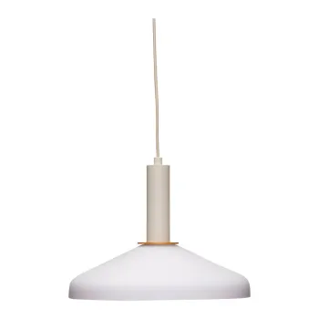 Lustra bej o 35 cm Apollo - Hubsch imagine