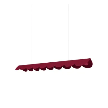 Lustra burgundy LED din aluminiu BISCUIT - Thoro imagine